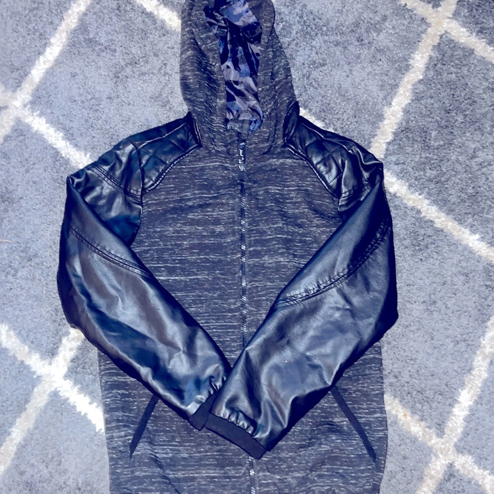 Black and blue jacket